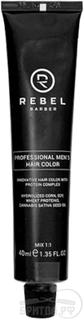 Профессиональная мужская краска для волос REBEL BARBER Medium Blonde  (7)