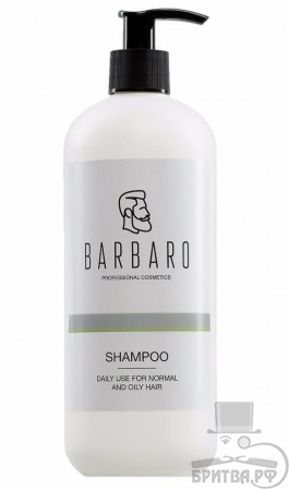 Шампунь для ежедневного ухода за нормальными и жирными волосами "Barbaro" 500