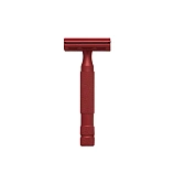 Т-образная бритва Rockwell Razors 6S, нержавеющая сталь, красная
