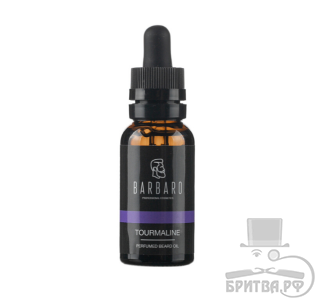 Масло для бороды парфюмированное Barbaro TOURMALINE