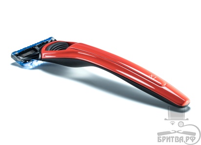 Бритва Bolin Webb X1, красная, Gillette Fusion
