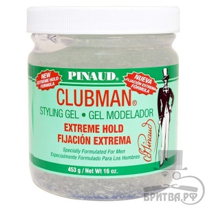 Clubman Extreme Hold Styling Gel