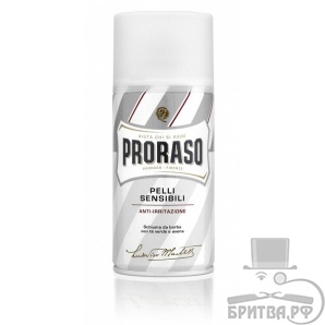 Proraso пена для бритья, овсянка и зеленый чай