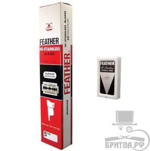20 упаковок Лезвий Feather Hi-Stainless (Япония)