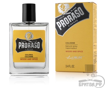 Мужской одеколон Proraso WOOD AND SPICE