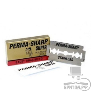 Двусторонние лезвия PERMA-SHARP SUPER
