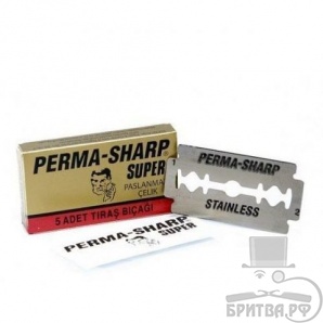 Двусторонние лезвия PERMA-SHARP SUPER