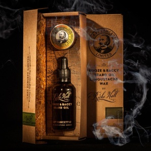 Набор CAPTAIN FAWCETT Ricki Hall Booze & Baccy Beard Oil & Moustache Wax Gift Set