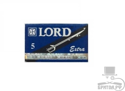 Двусторонние лезвия LORD EXTRA SUPER STAINLESS