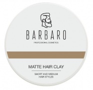 Матовая глина для укладки волос Barbaro, 200 гр.