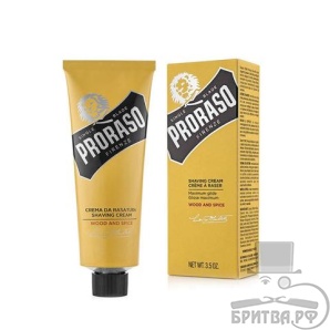 Крем для бритья Proraso Wood & Spice 100 мл