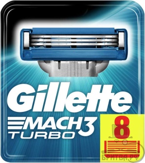 Лезвия Gillette Mach3 8шт