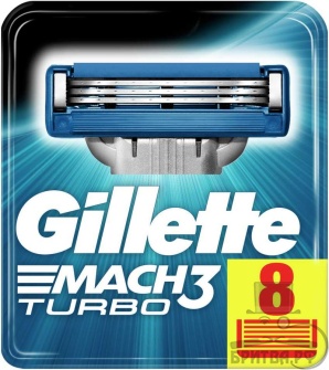 Лезвия Gillette Mach3 8шт