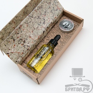 Набор для бороды и усов CAPTAIN FAWCETT Private Stock Beard Oil & Moustache Wax Gift Set
