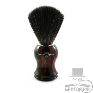 Помазок Edwin Jagger 21P33 панцирь черепахи искусственный ворс