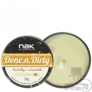 Матовая глина для укладки Nak "Done.n.Dirty"