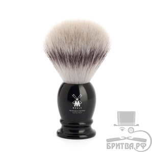 Помазок из черной смолы, фибра Silvertip, M
