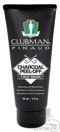 Clubman Charcoal Маска для лица очищающая