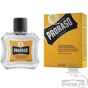Бальзам после бритья Proraso Balm Wood and Spice 
