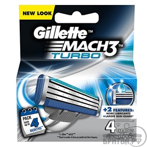 Лезвия Gillette Mach3 4шт