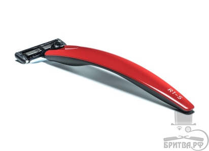 Бритва Bolin Webb R1-S, красная, Gillette Mach3