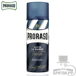 Proraso пена для бритья, Алое Вера + Витамин Е