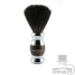 Помазок Edwin Jagger 81SB352CR темно-коричневый барсучий ворс