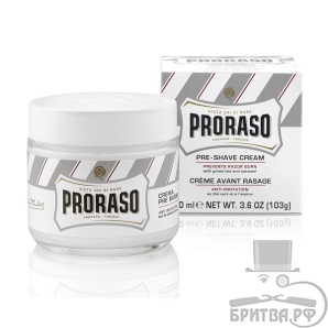 Proraso крем перед бритьем, зеленый чай и овес