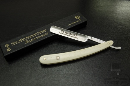 Опасная бритва Extra Hollow Ground Elfenbein H. Boker & CO