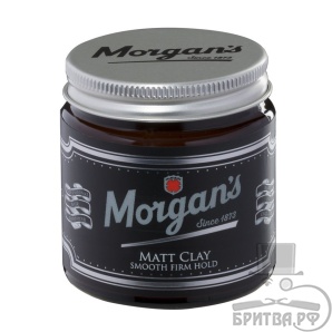 Глина для укладки волос MORGAN'S матовая