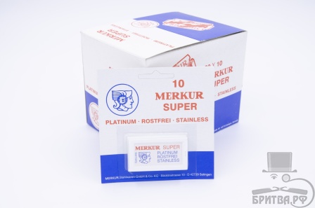 Лезвия (сменные) для Т-образной бритвы Merkur (Германия)