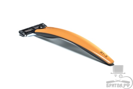 Бритва Bolin Webb R1-S, оранжевая, Gillette Mach3