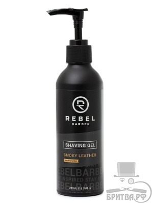 Гель для бритья REBEL BARBER Smoky Leather
