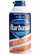 Крем-пена для бритья для чувствительной кожи BARBASOL 283 гр