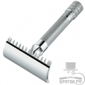 Хромированный Т-образный станок Merkur 15C