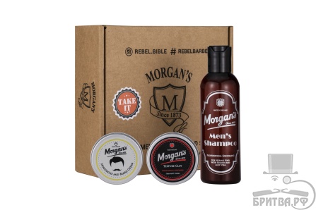 Тревел набор для бороды и волос Morgan's