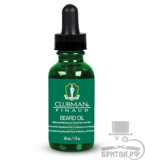 Clubman Beard Масло для бороды 