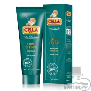 Крем для Бритья в Тубе Cella Organic