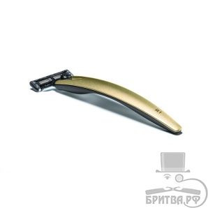 Бритва Bolin Webb R1, золотистая, Gillette Mach3