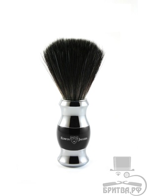 Помазок Edwin Jagger 81SB356CR черная смола искусственный ворс