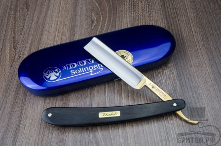 Опасная бритва Dovo Apex Ebenholz