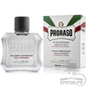 Бальзам после бритья Proraso с зеленым чаем и овсом