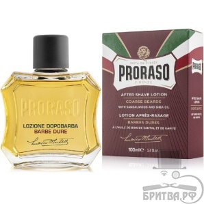 Лосьон после бритья Proraso масло ши и сандал