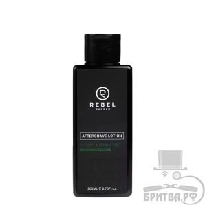 Премиальный лосьон после бритья REBEL BARBER Vetiver & Lemon 1957