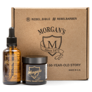 Подарочный набор масло и крем для бороды и усов Morgans