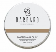 Матовая глина для укладки волос Barbaro, 100 