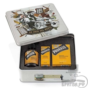 Подарочный набор для бороды Proraso Wood & Spice