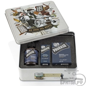 Подарочный набор для бороды Proraso Azur Lime