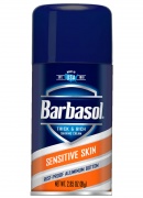Крем-пена для бритья для чувствительной кожи BARBASOL 81 г