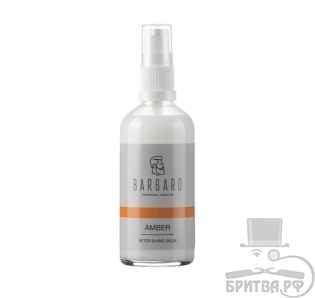 Бальзам после бритья BARBARO Amber, 100 мл.